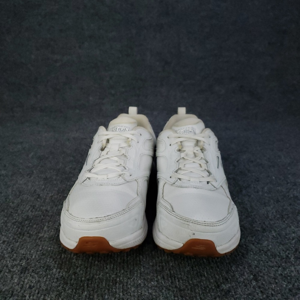 Skechers Go Run Consistent Shoes Women Size 9 White Gum Running Sneakers 128274W - Picture 2 of 16